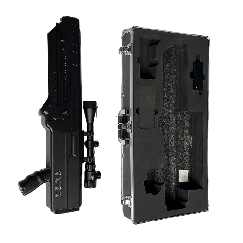  抚宁手持便携式枪型低空防御反制四通道A型