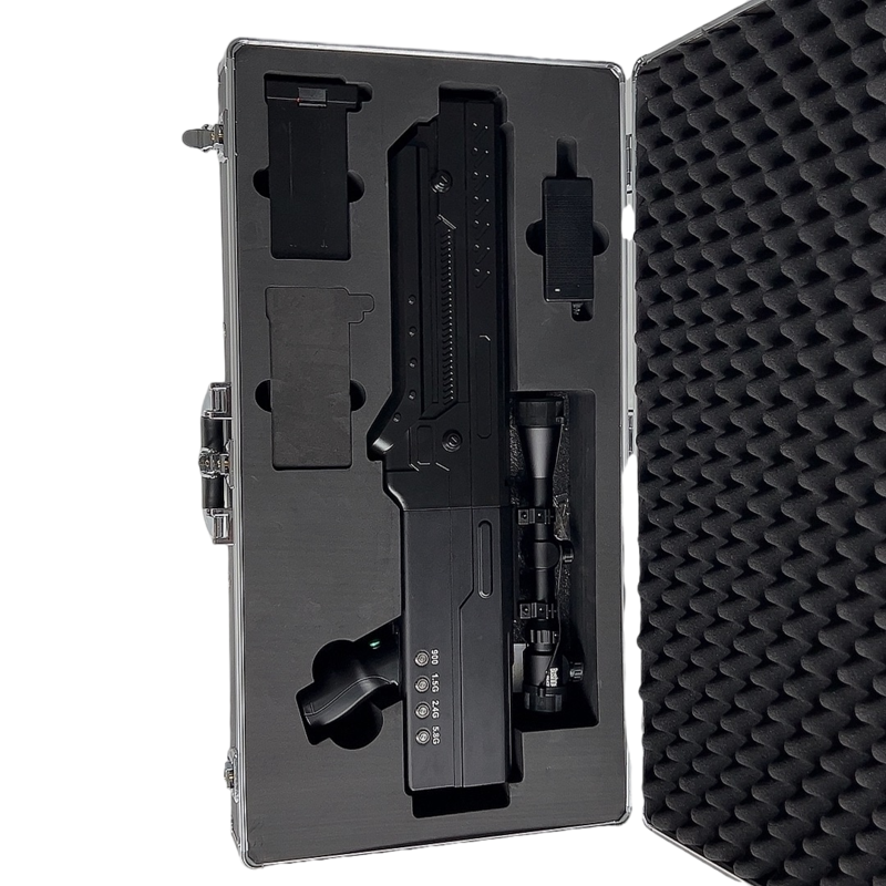  抚宁手持便携式枪型低空防御反制四通道B型